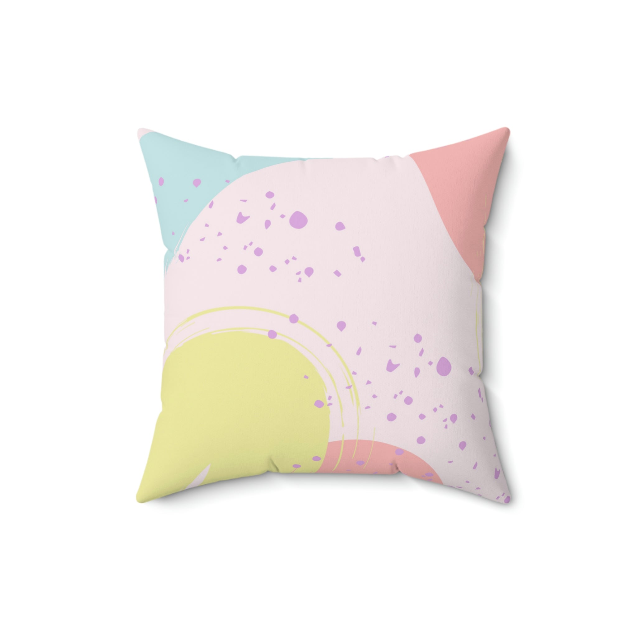 True Artist Square Pillow Home Decor Pink Sweetheart