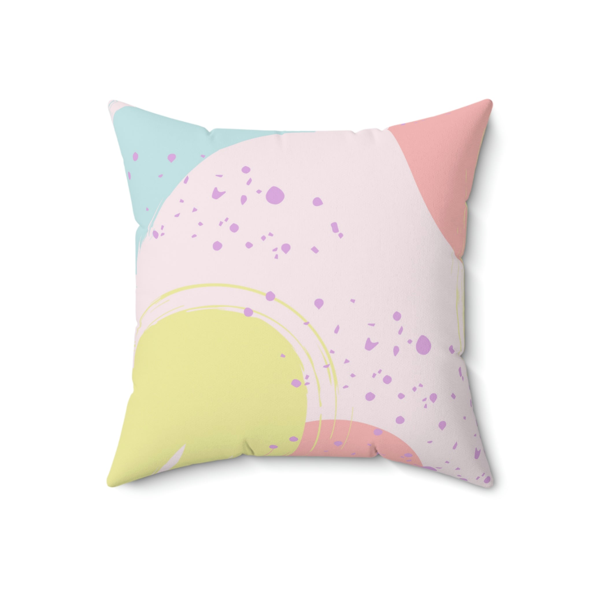 True Artist Square Pillow Home Decor Pink Sweetheart