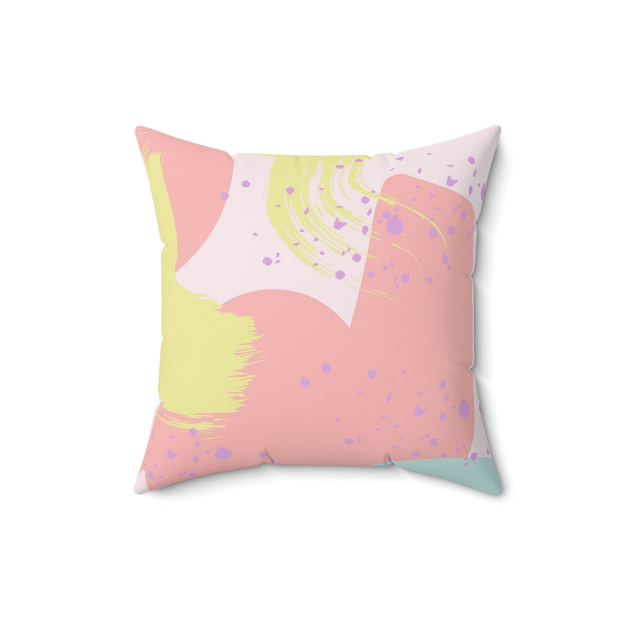 True Artist Square Pillow Home Decor Pink Sweetheart