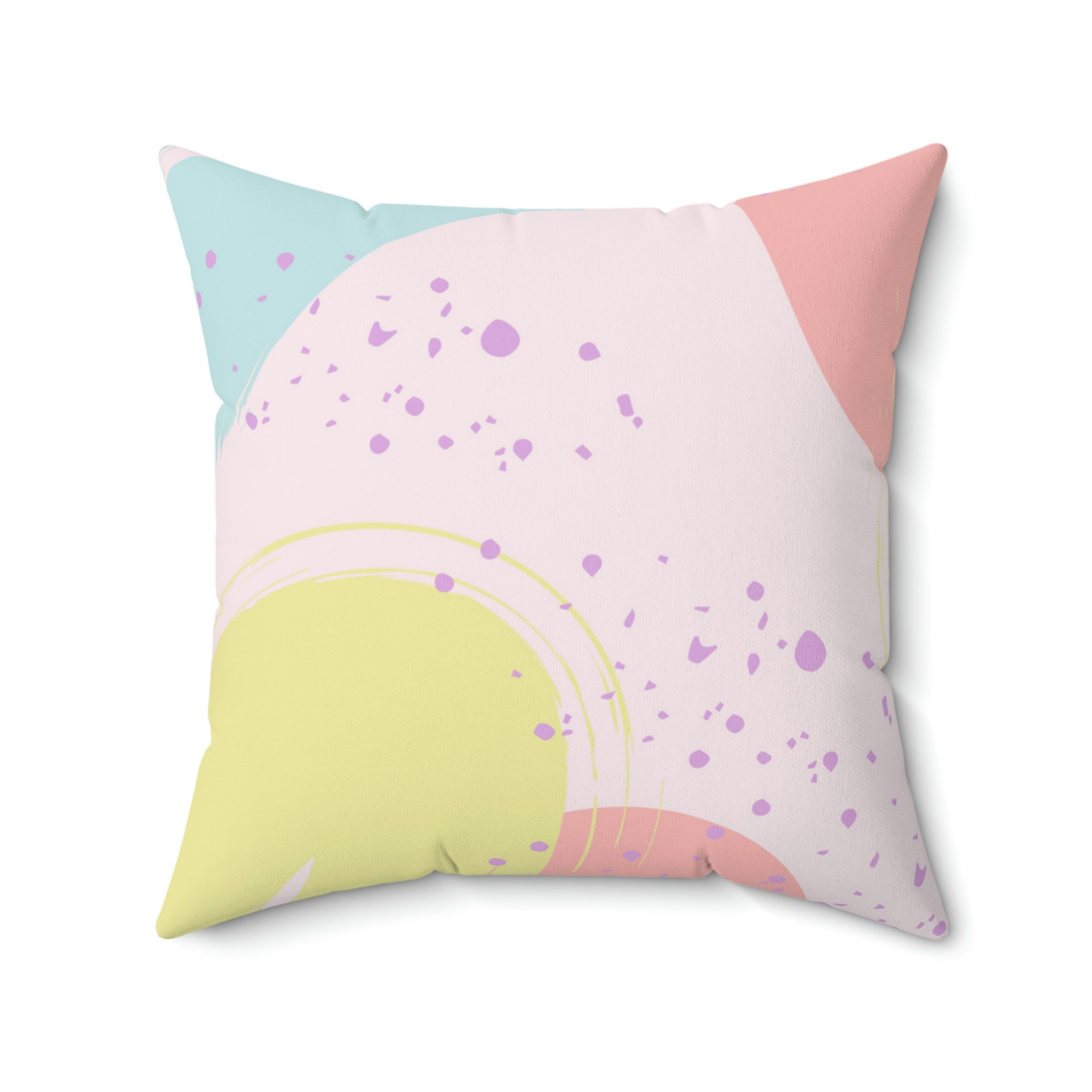 True Artist Square Pillow Home Decor Pink Sweetheart