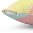 True Artist Square Pillow Home Decor Pink Sweetheart