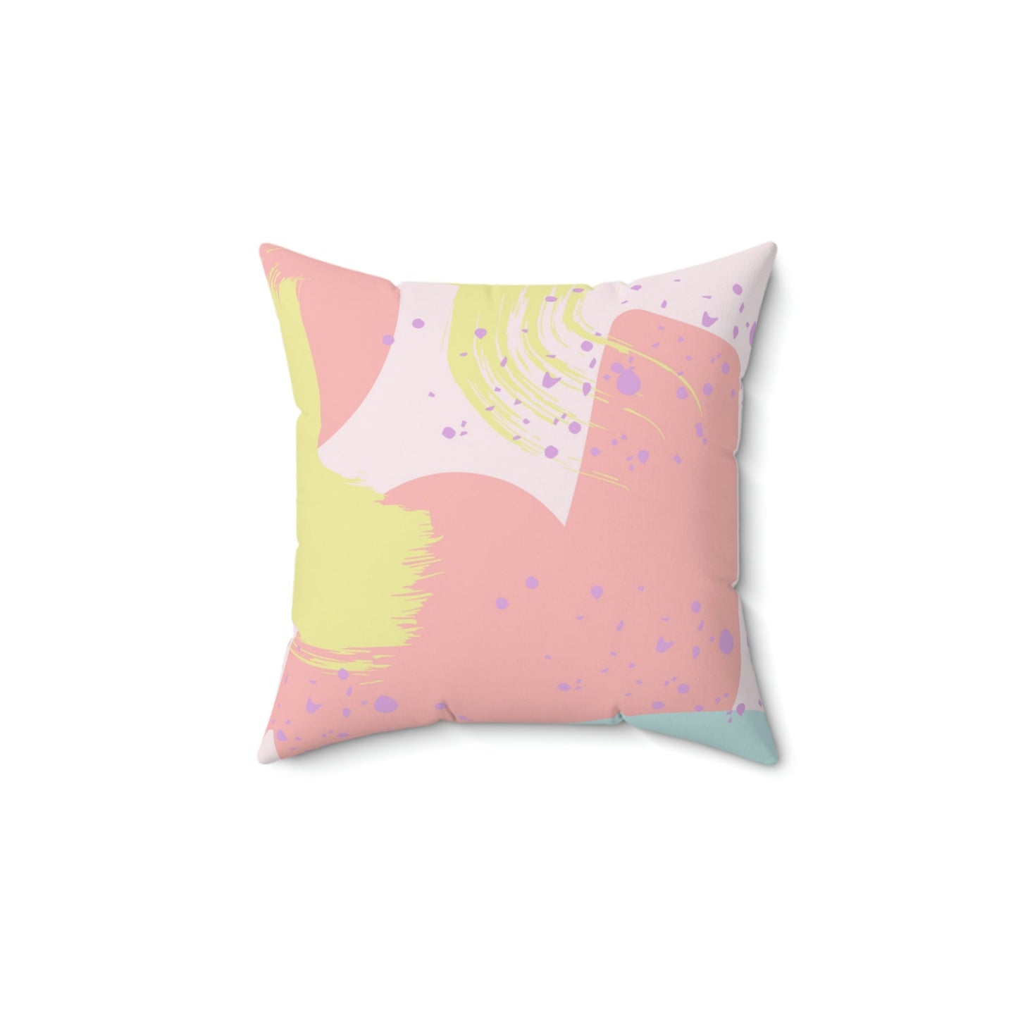 True Artist Square Pillow Home Decor Pink Sweetheart