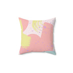 True Artist Square Pillow Home Decor Pink Sweetheart