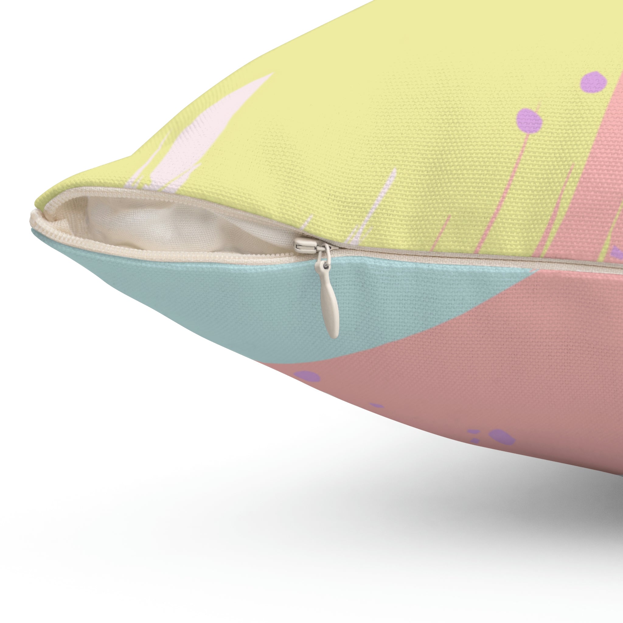 True Artist Square Pillow Home Decor Pink Sweetheart