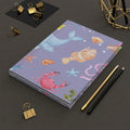 Under the Sea Hardcover Matte Journal - Pink Sweetheart
