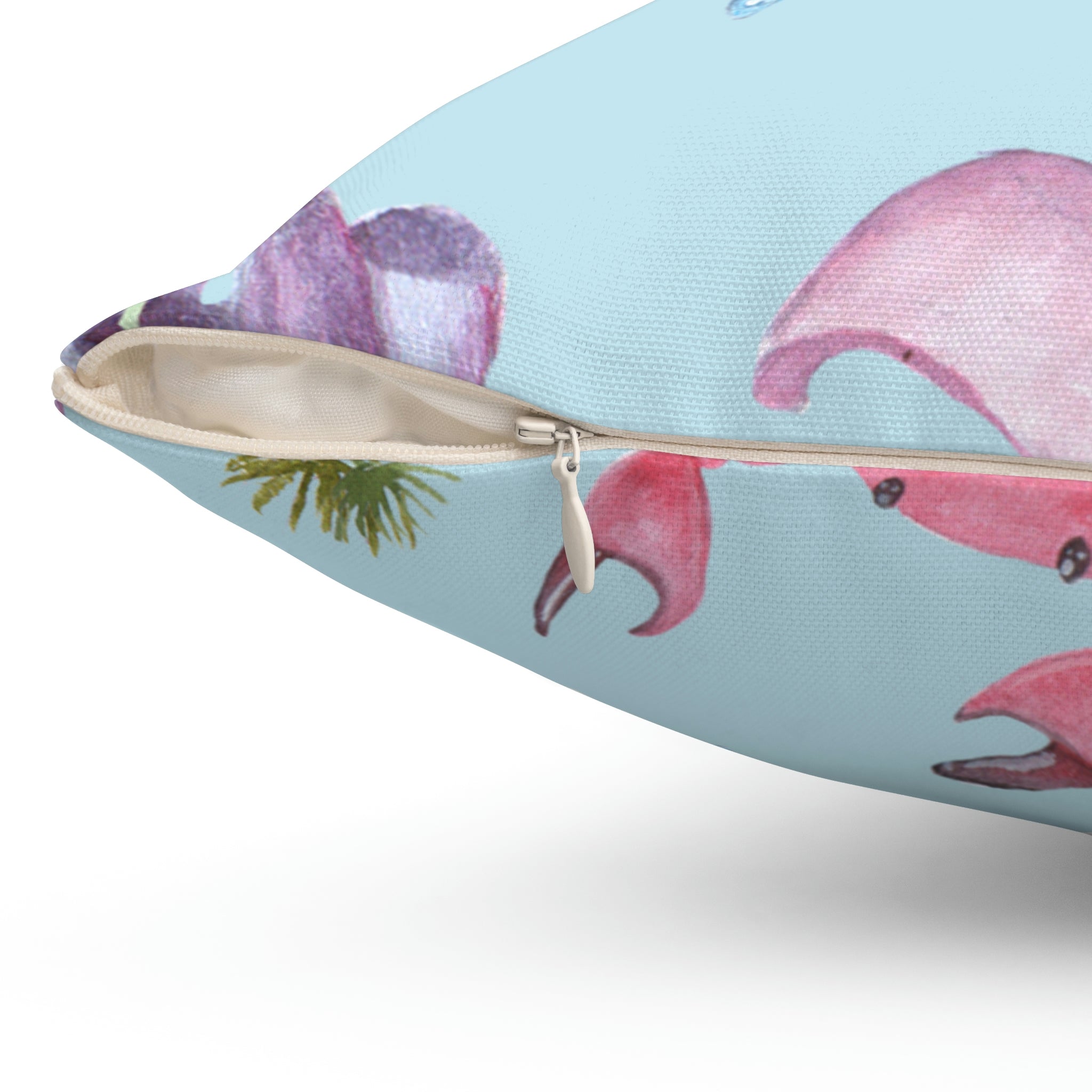 Under the Sea Square Pillow Home Decor Pink Sweetheart