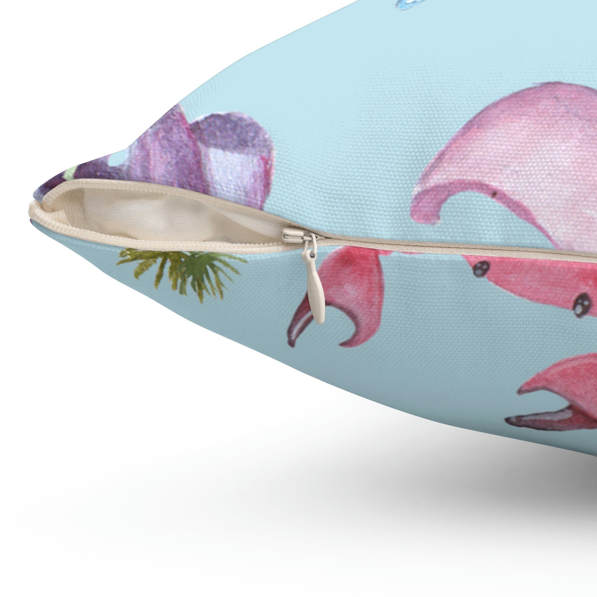 Under the Sea Square Pillow Home Decor Pink Sweetheart