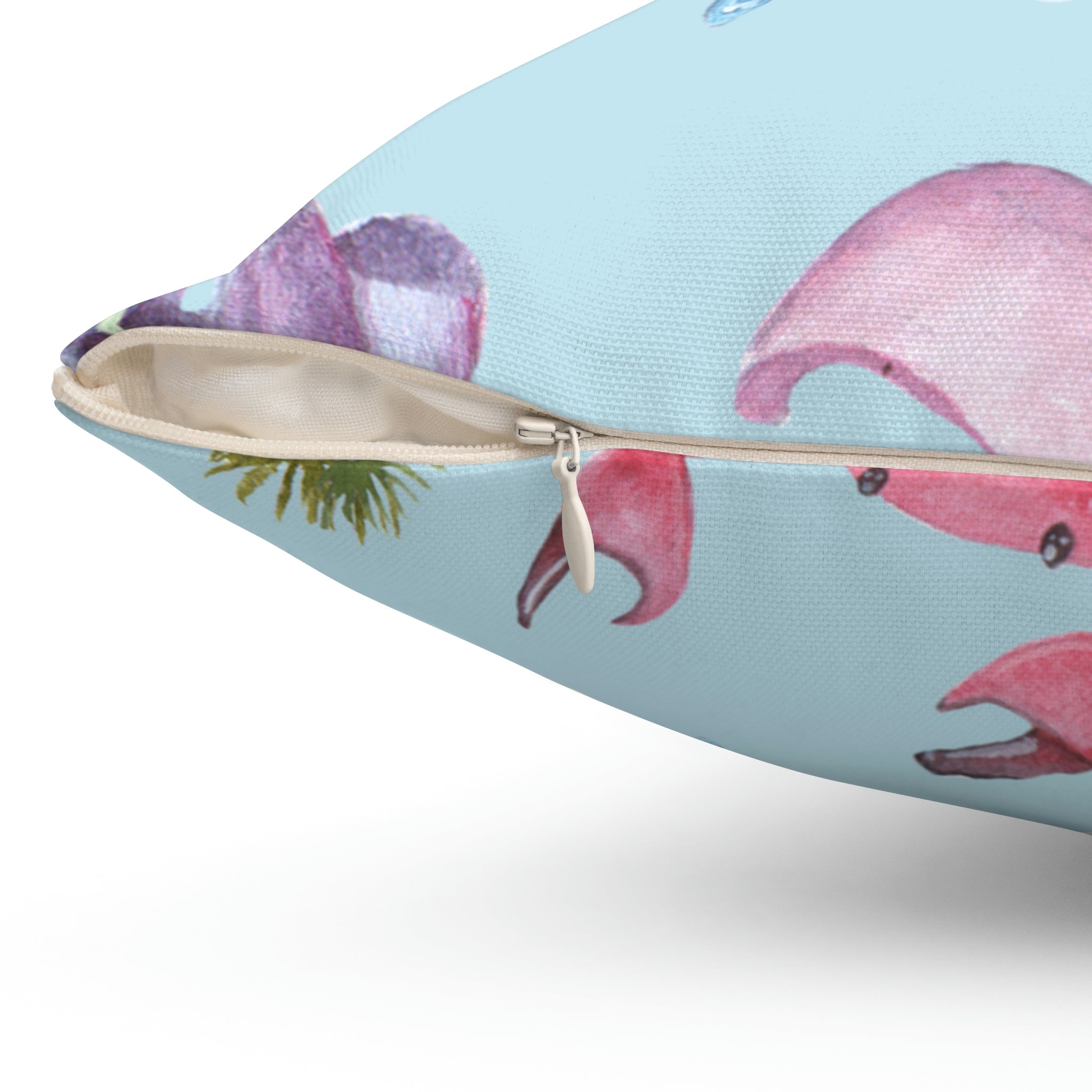 Under the Sea Square Pillow Home Decor Pink Sweetheart