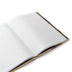 Vintage Coffee Bean Hardcover Matte Journal Paper products Pink Sweetheart