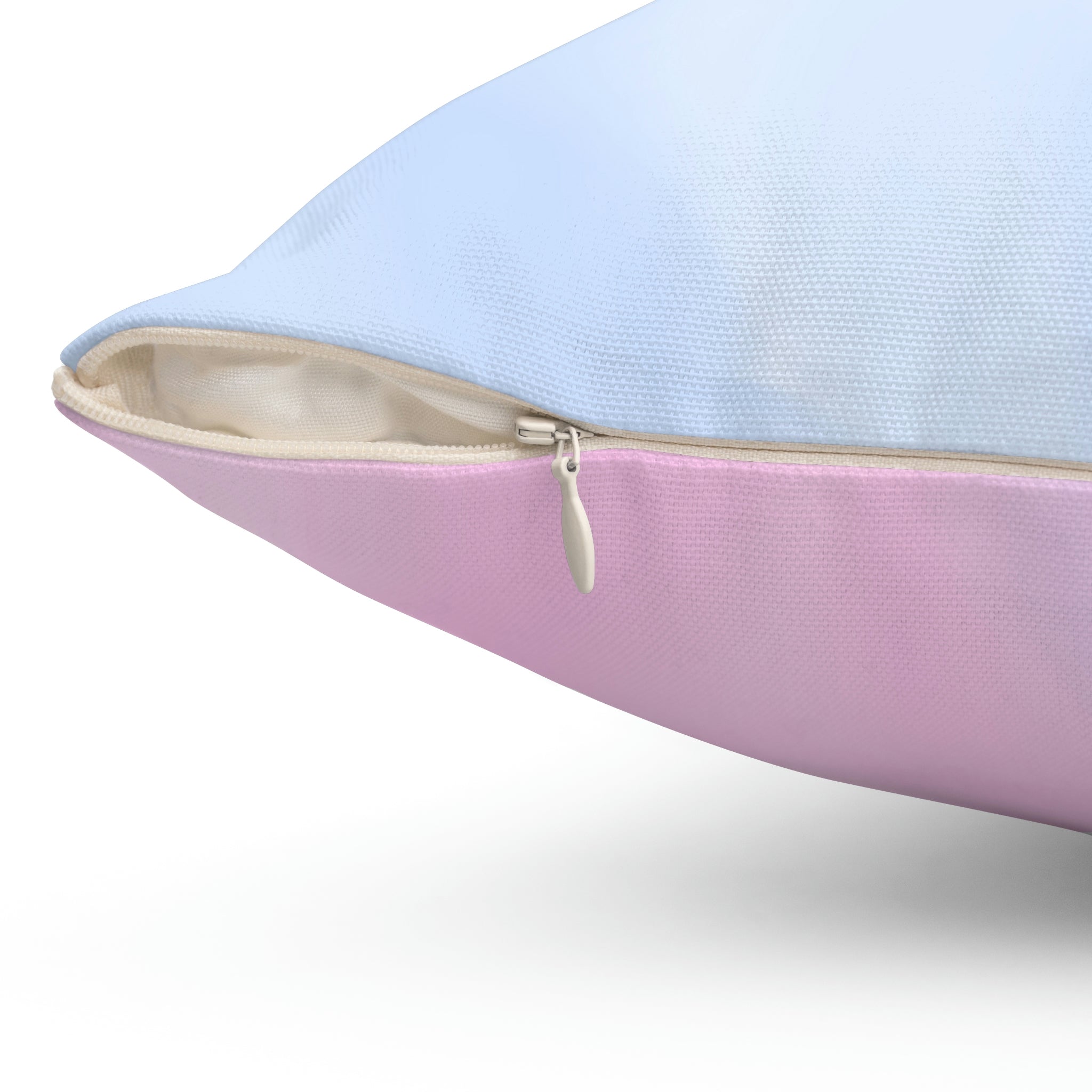 Watercolor Ombre Square Pillow Home Decor Pink Sweetheart