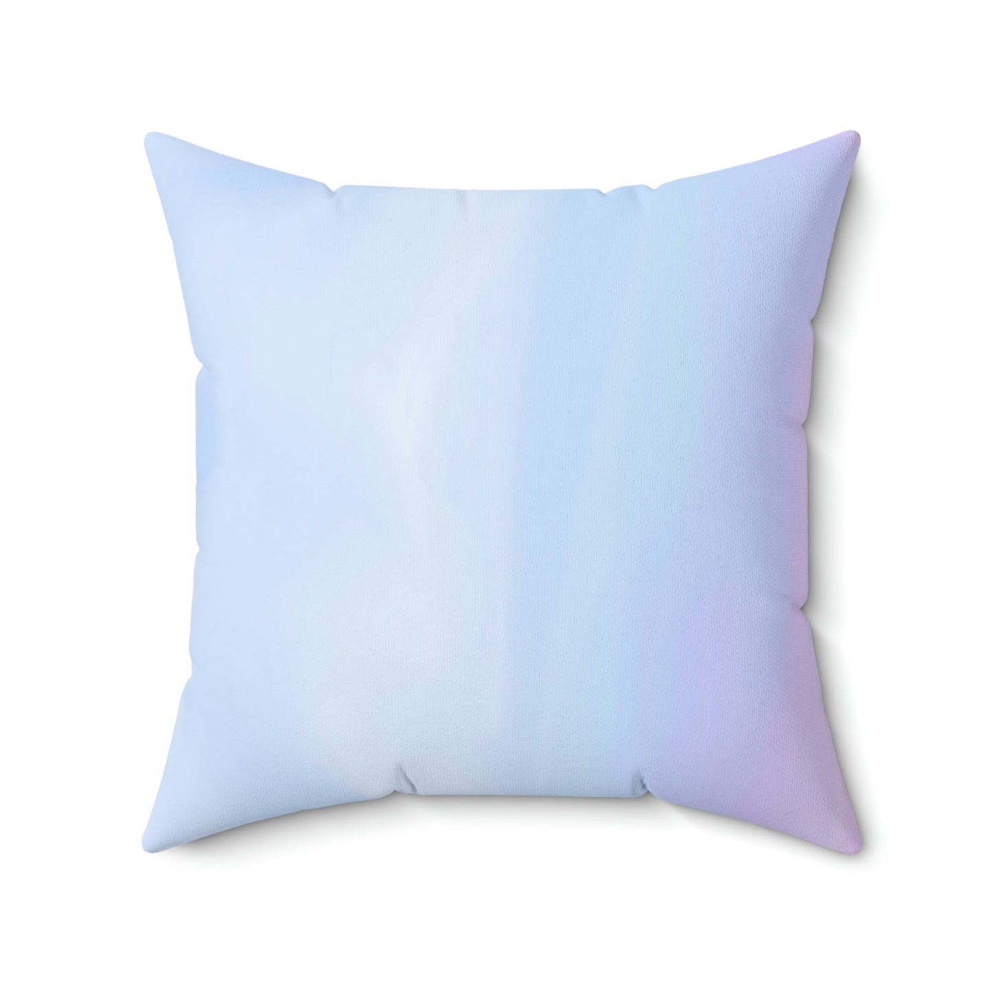 Watercolor Ombre Square Pillow Home Decor Pink Sweetheart