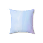 Watercolor Ombre Square Pillow Home Decor Pink Sweetheart