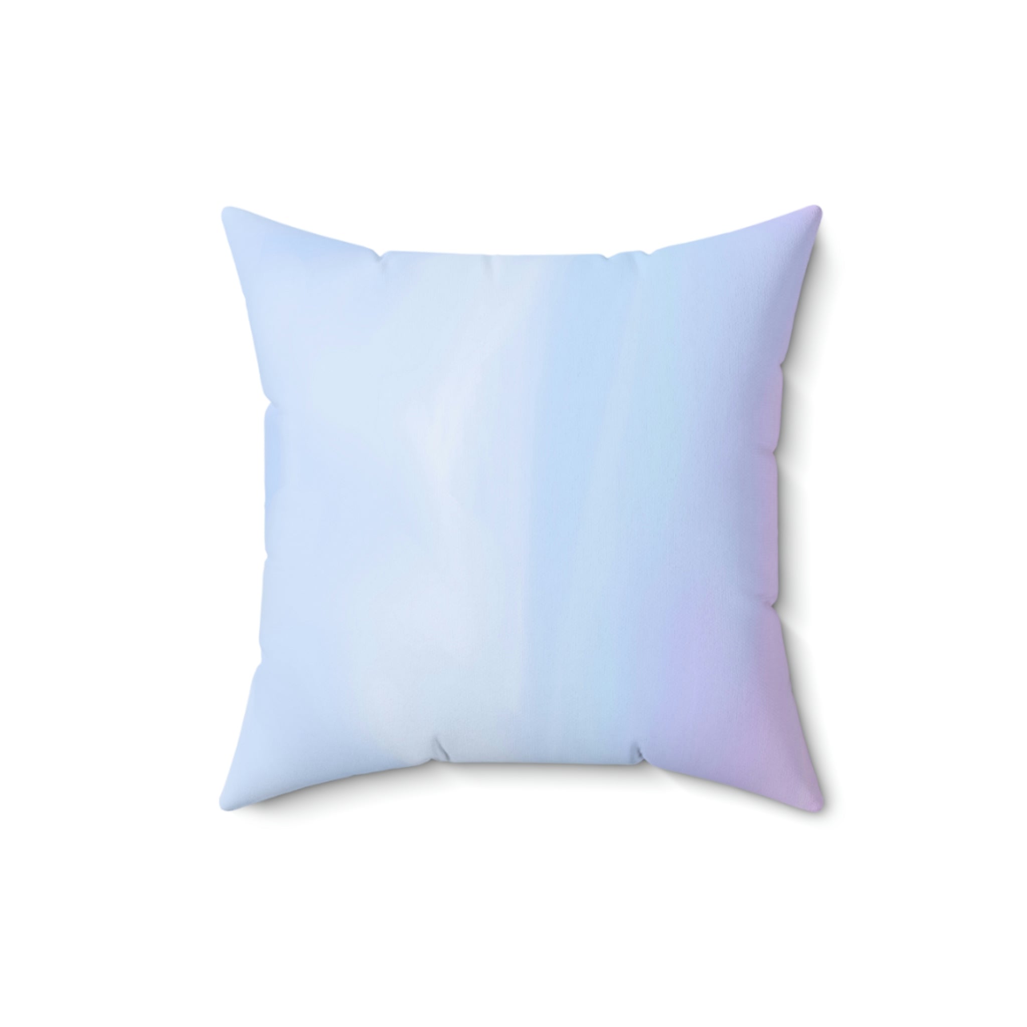 Watercolor Ombre Square Pillow Home Decor Pink Sweetheart