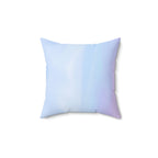 Watercolor Ombre Square Pillow Home Decor Pink Sweetheart