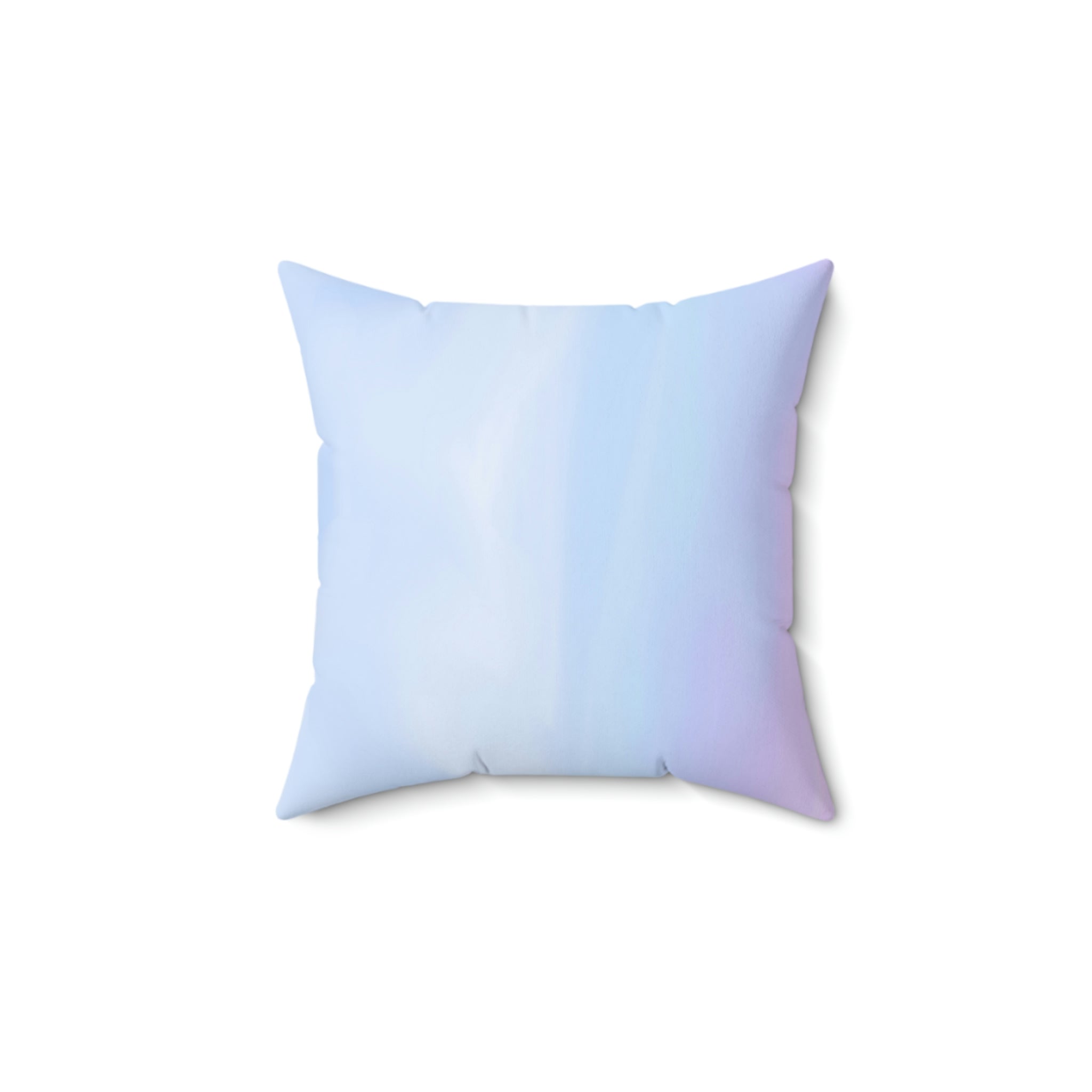 Watercolor Ombre Square Pillow Home Decor Pink Sweetheart