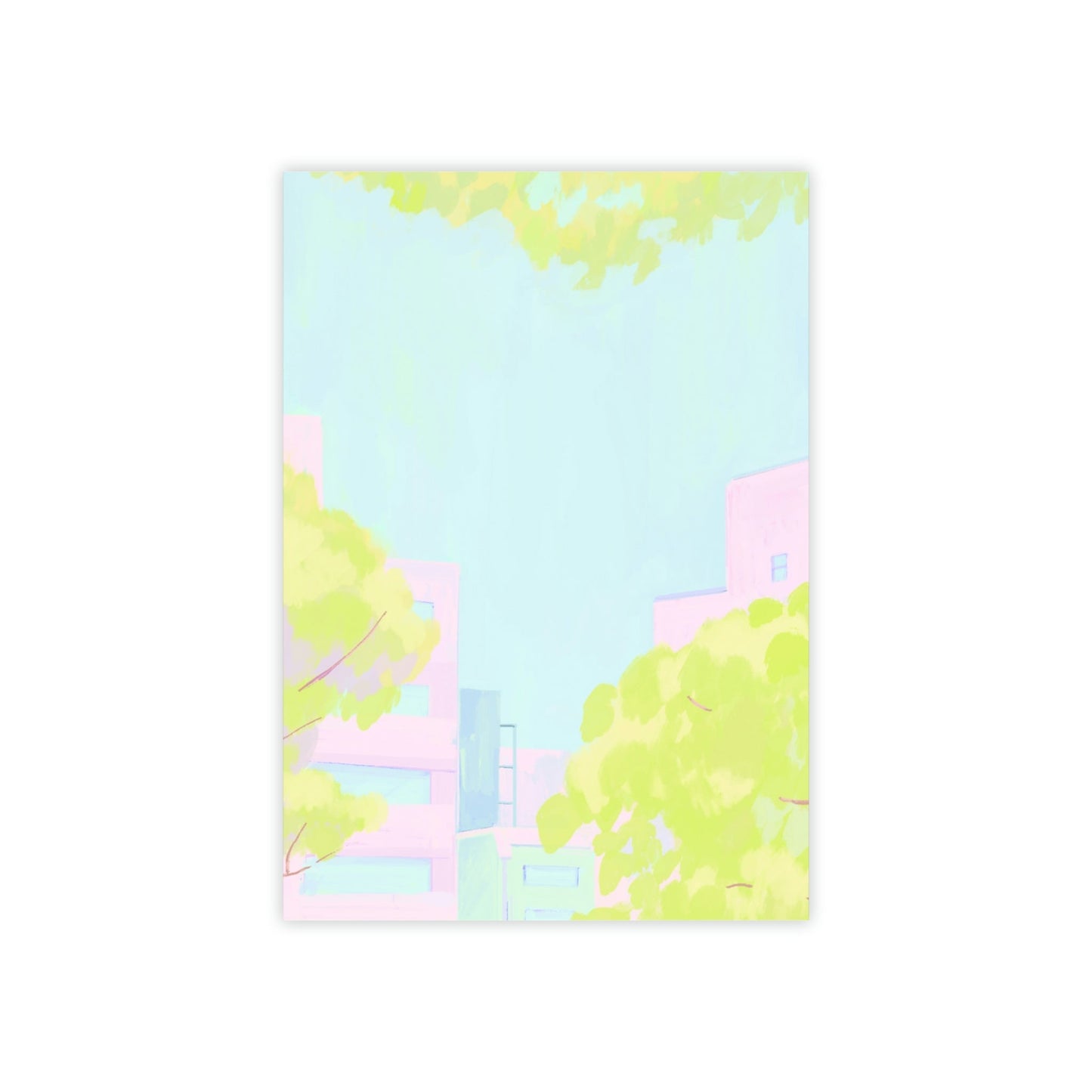 Watercolor Post-it® Note Pad Paper products Pink Sweetheart