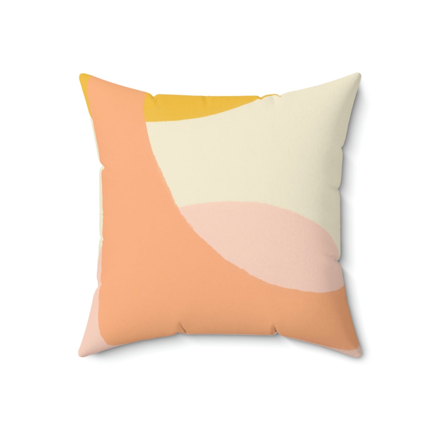 Watercolor Strokes Square Pillow Home Decor Pink Sweetheart