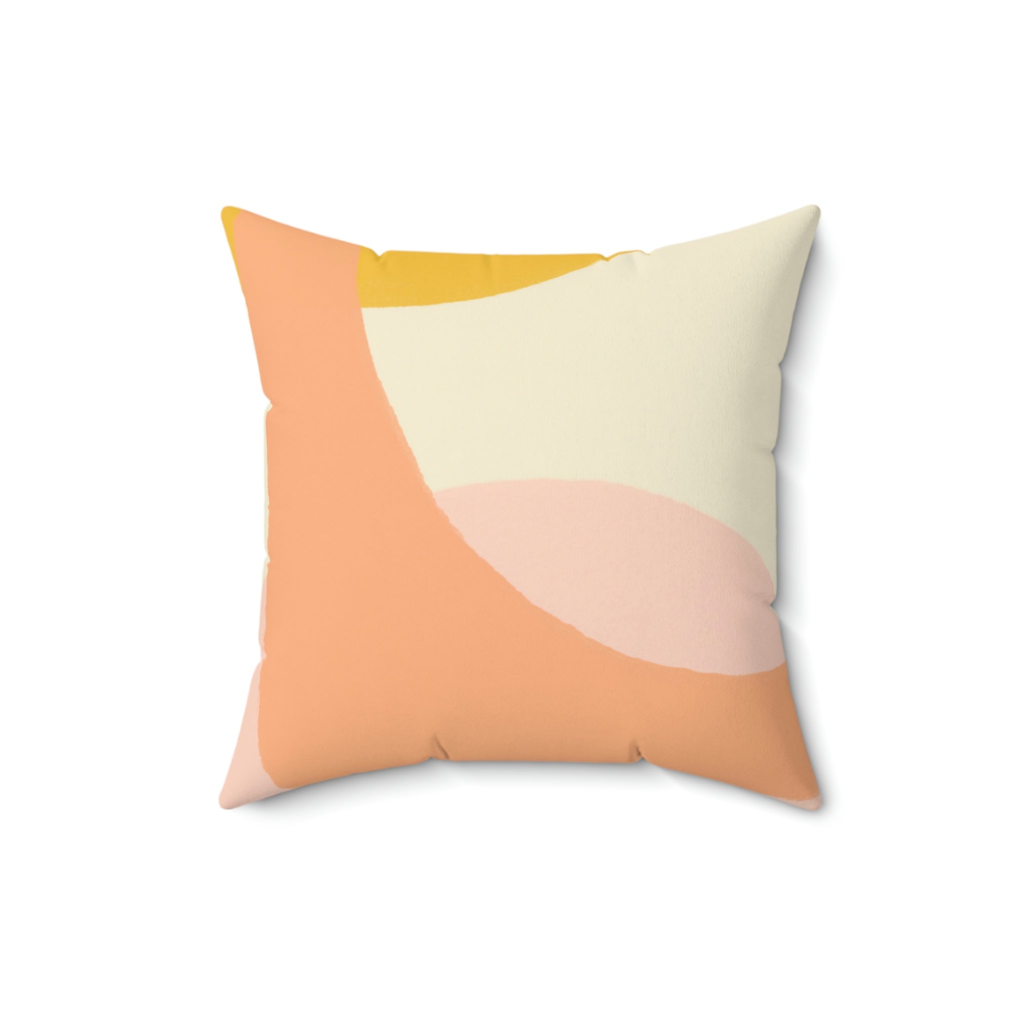 Watercolor Strokes Square Pillow Home Decor Pink Sweetheart