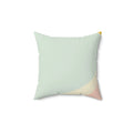 Watercolor Strokes Square Pillow - Pink Sweetheart