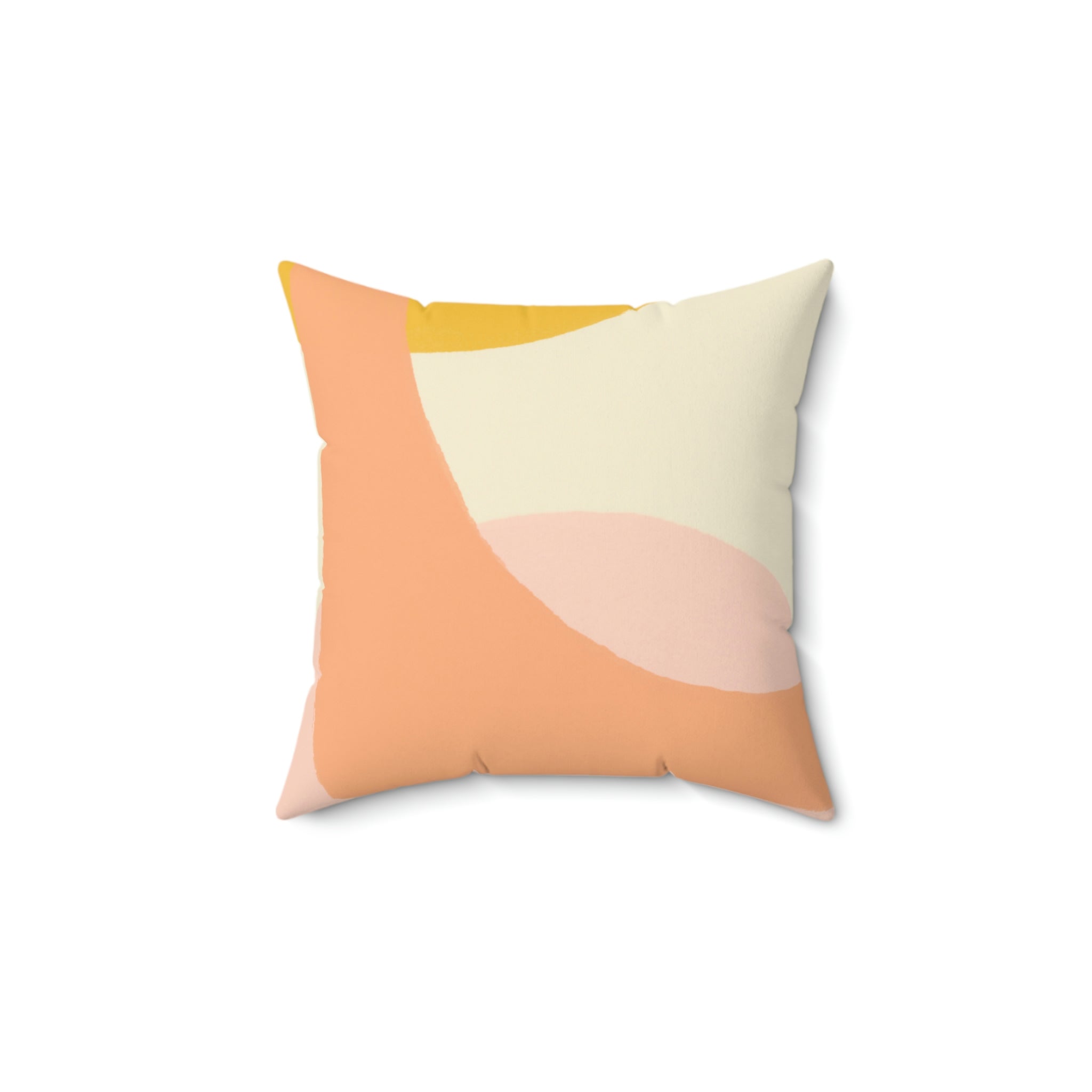 Watercolor Strokes Square Pillow Home Decor Pink Sweetheart