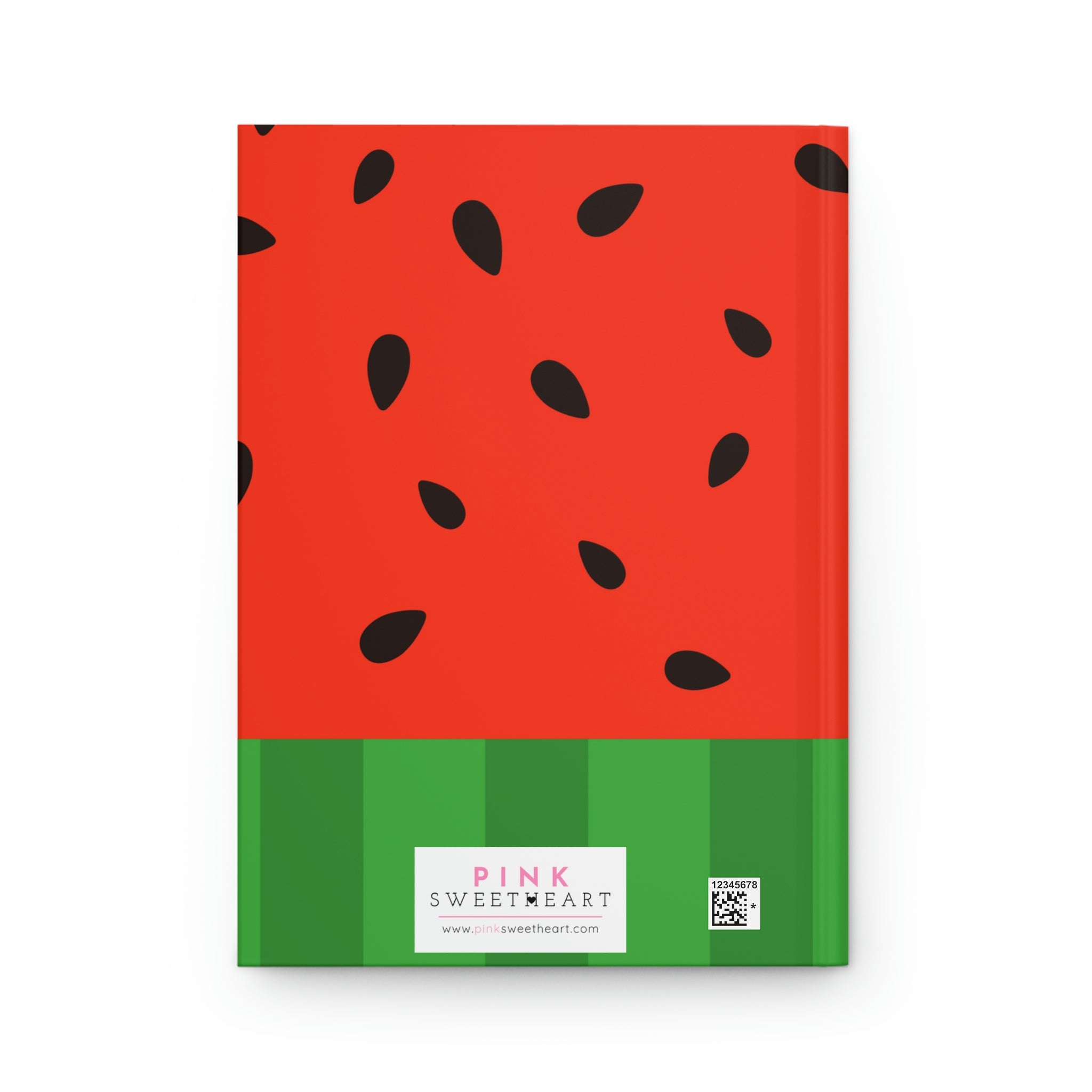 Watermelon Slice Hardcover Matte Journal Paper products Pink Sweetheart