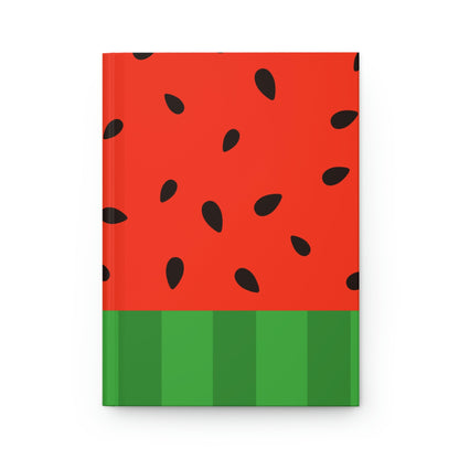 Watermelon Slice Hardcover Matte Journal Paper products Pink Sweetheart