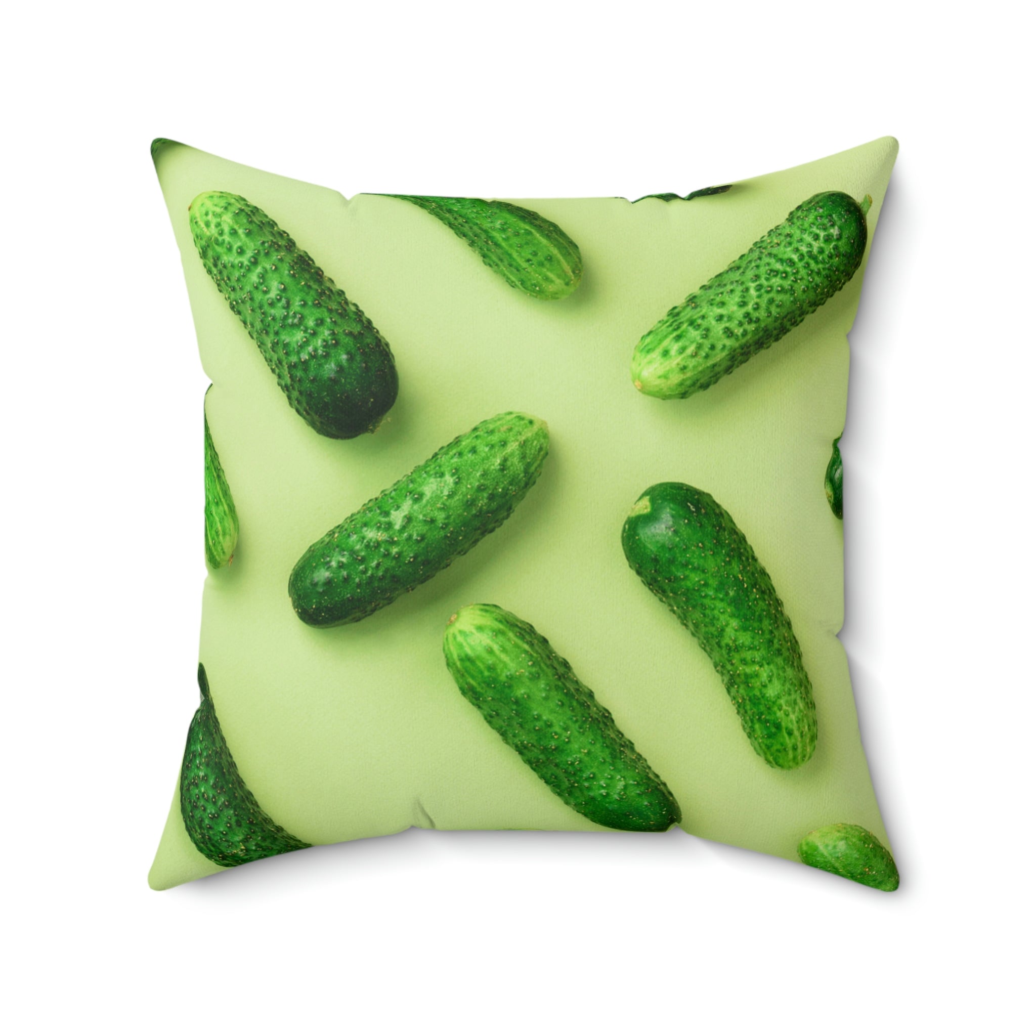 You're In a Pickle Square Pillow Home Decor Pink Sweetheart