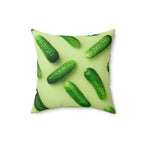 You're In a Pickle Square Pillow Home Decor Pink Sweetheart