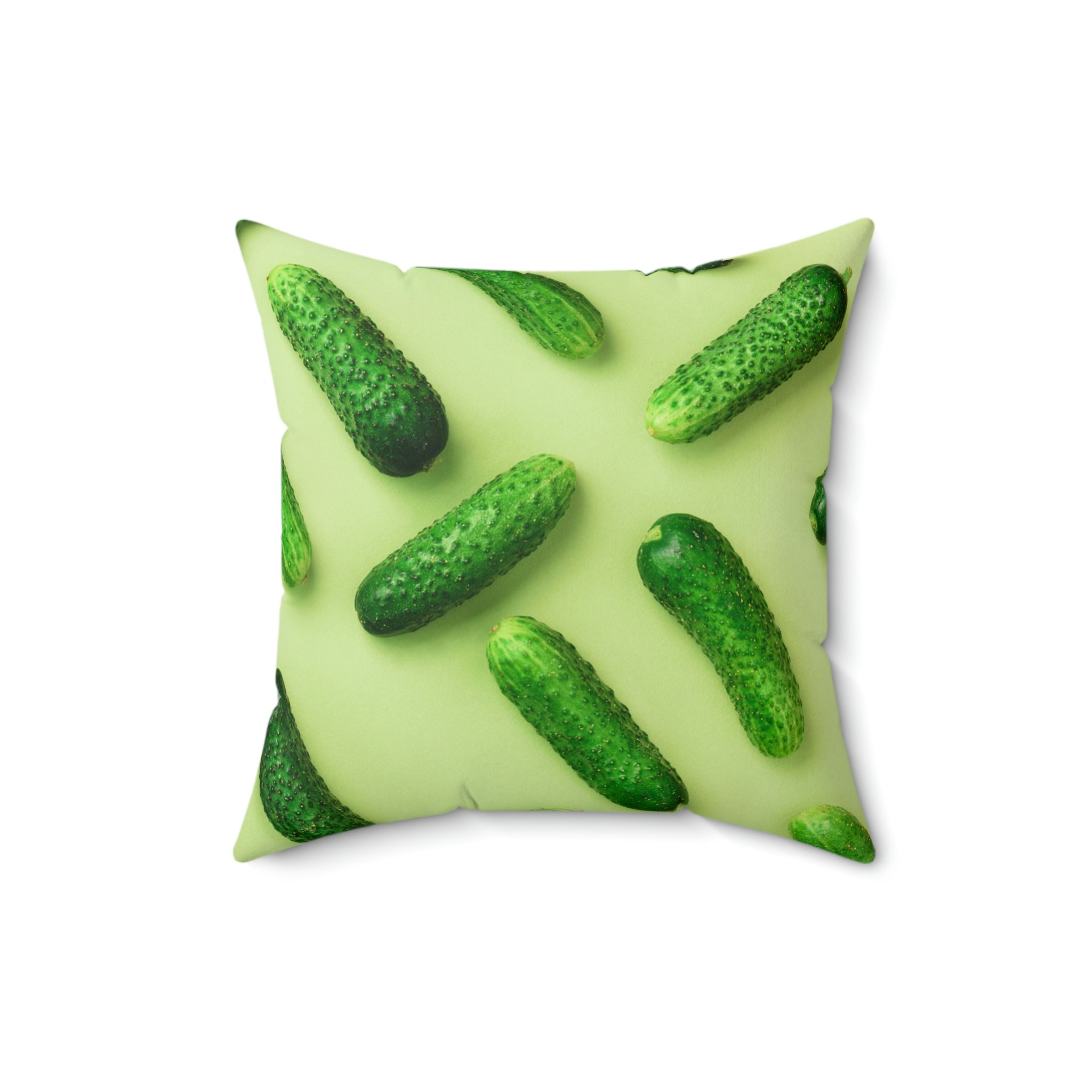 You're In a Pickle Square Pillow Home Decor Pink Sweetheart