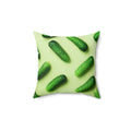 You're In a Pickle Square Pillow - Pink Sweetheart