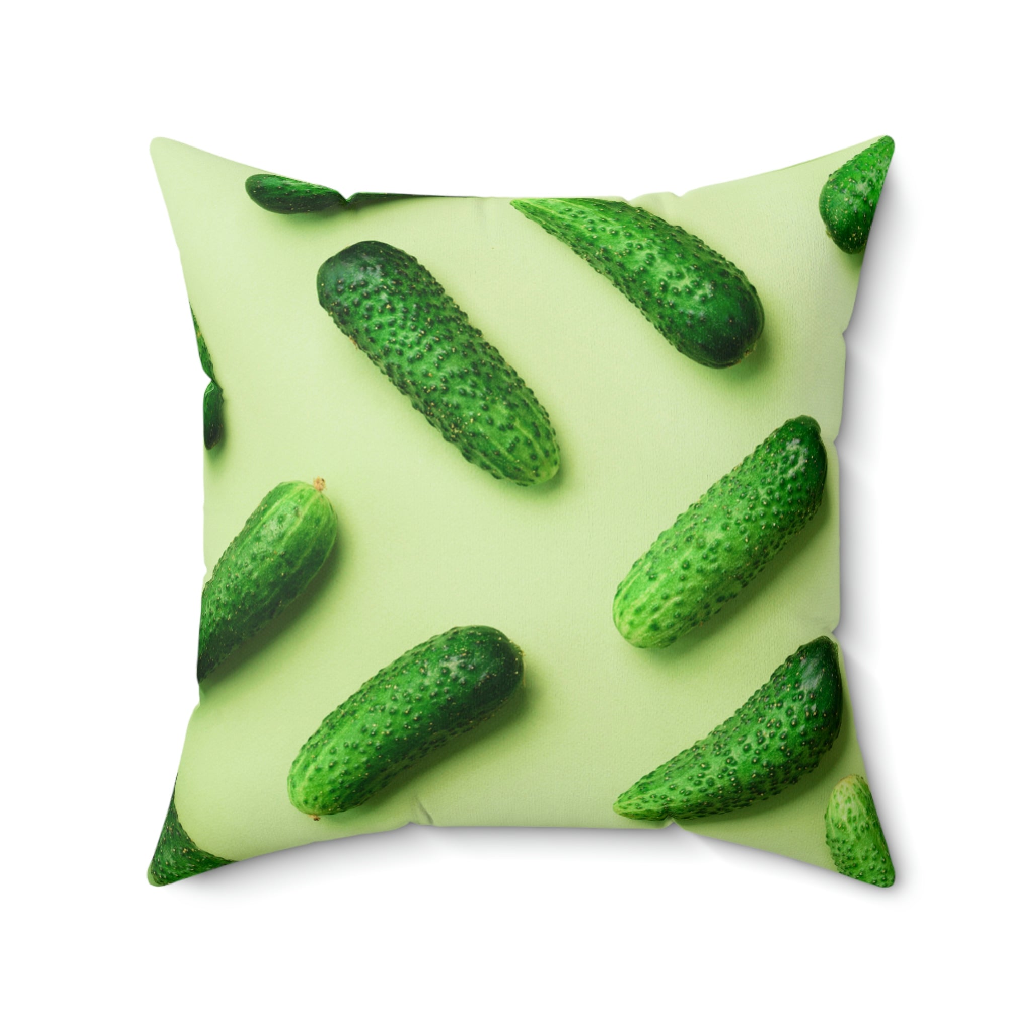 You're In a Pickle Square Pillow Home Decor Pink Sweetheart