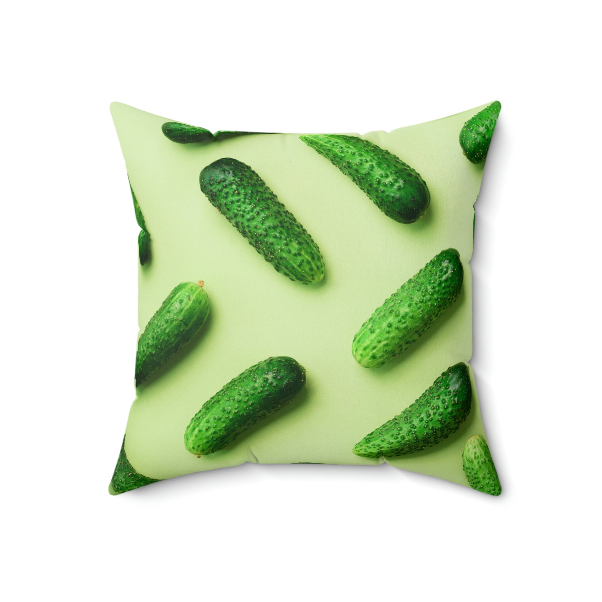 You're In a Pickle Square Pillow Home Decor Pink Sweetheart