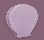 Amethyst Seashell Makeup Brush Case