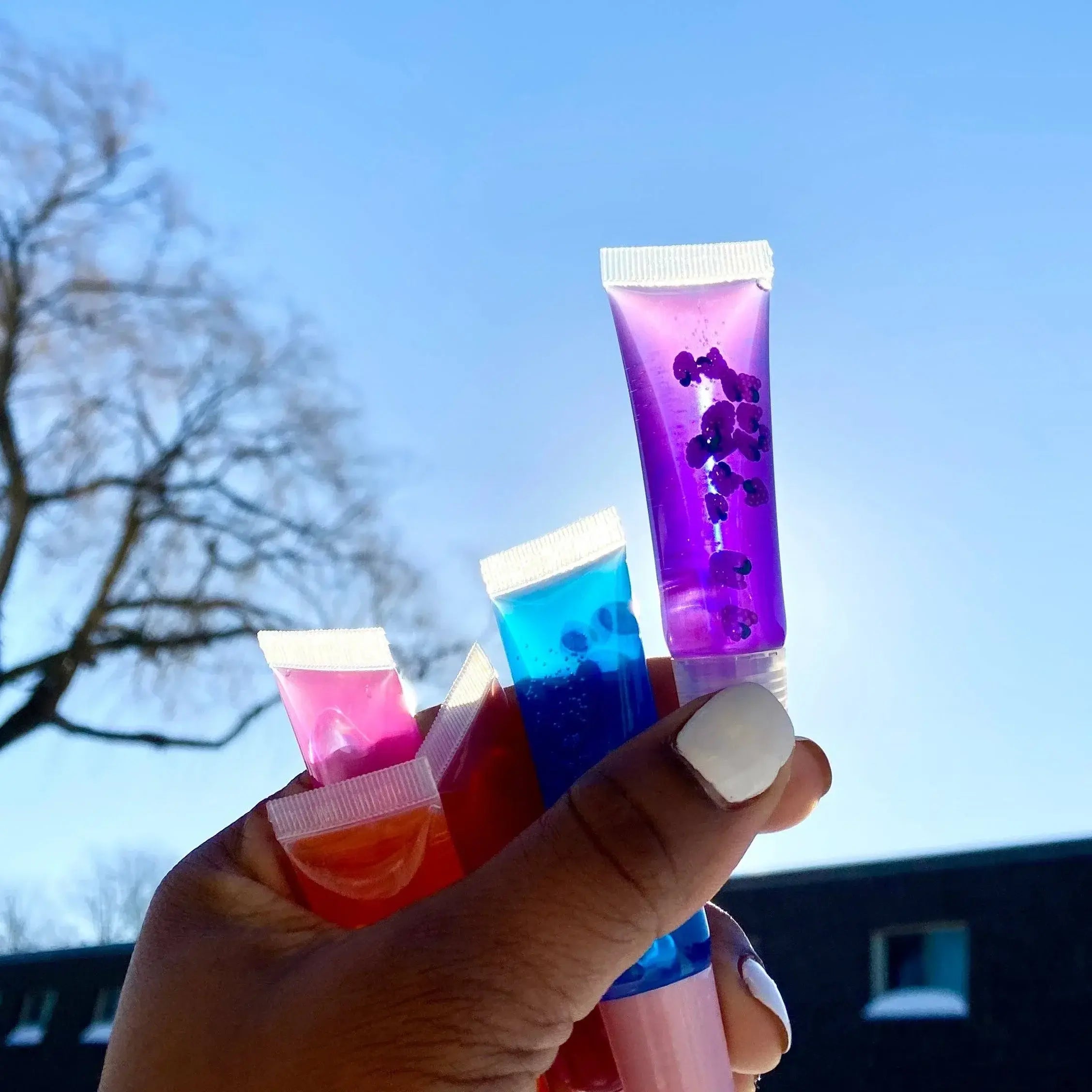 Berry Blend Purple Lip Gloss Jelly