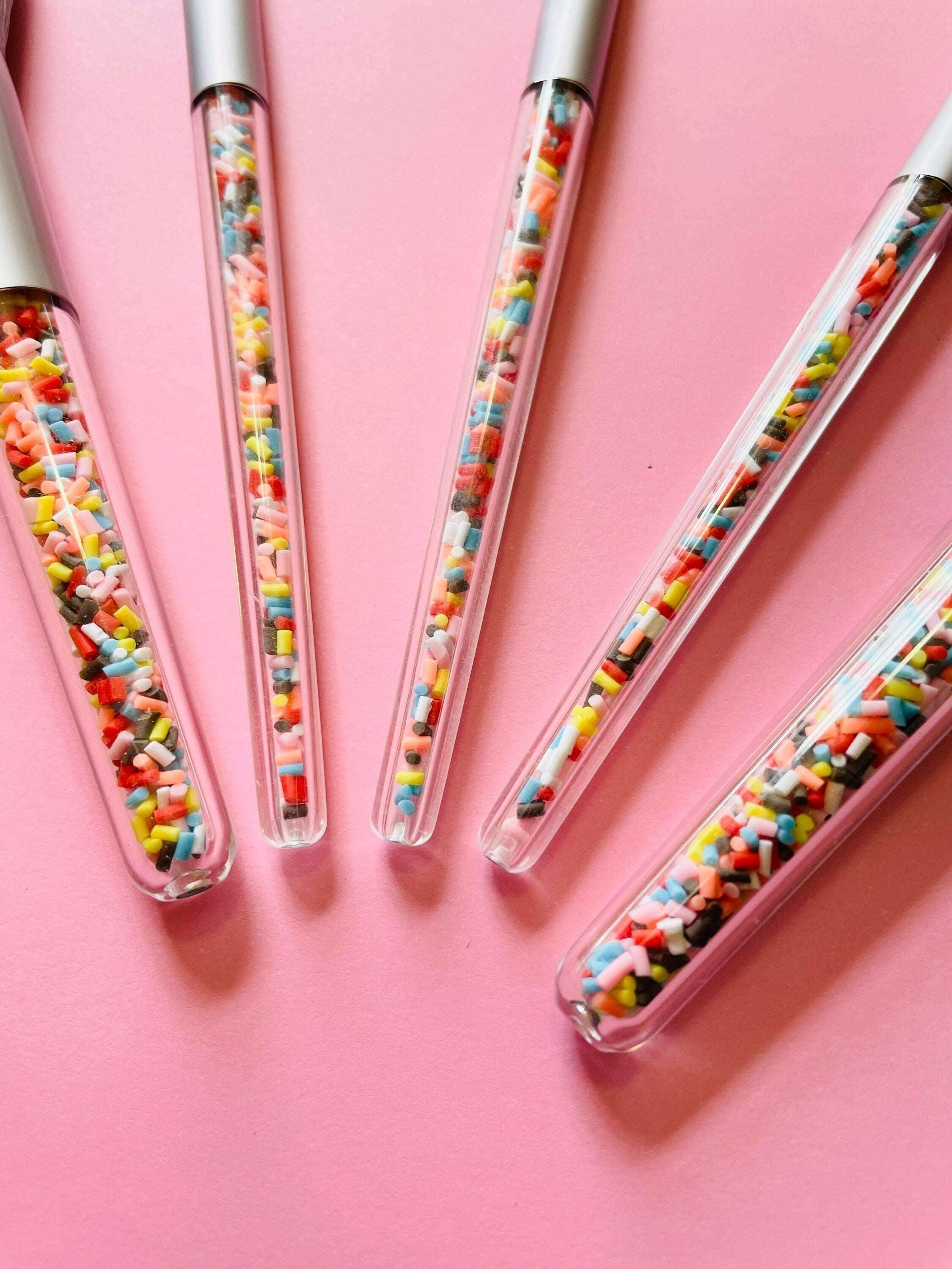 Birthday Cupcake Sprinkles Makeup Brushes