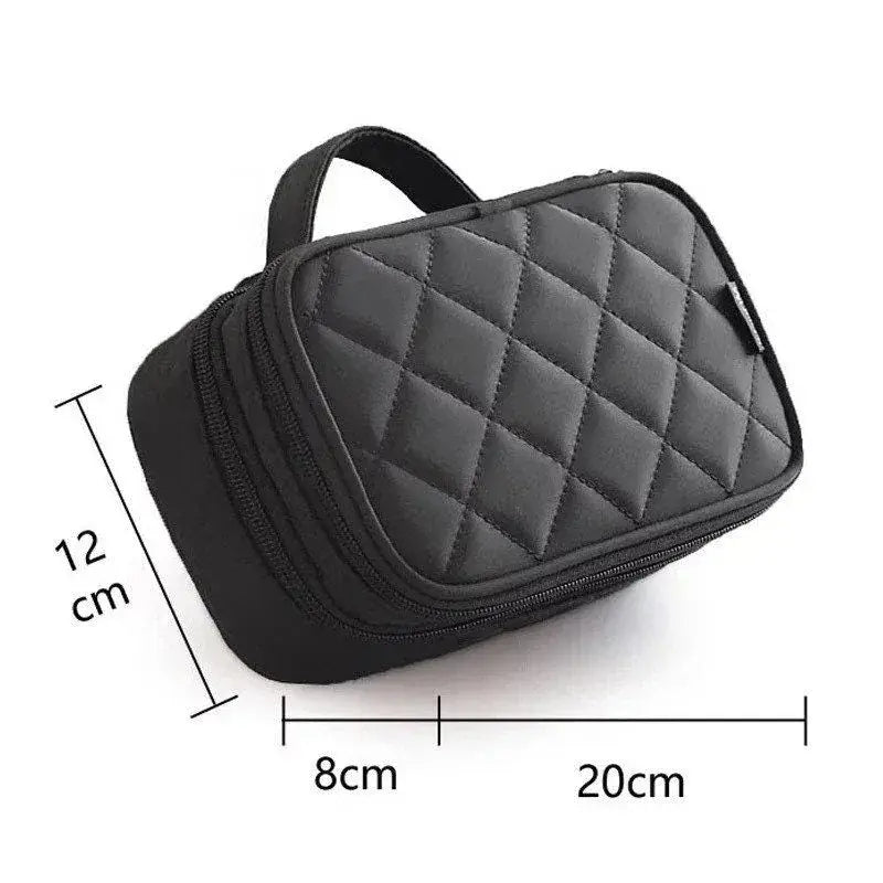 Deluxe Quilted Makeup Storage Bag