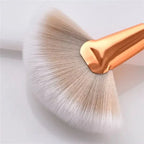 Fluffy White Clouds Makeup Brush Set 8pc