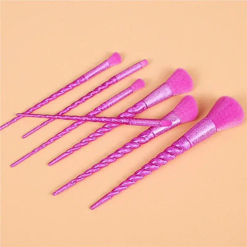 Frosted Unicorn Ombre Makeup Brush Set