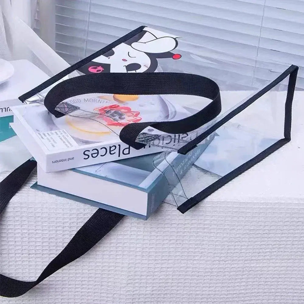 Kuromi Bad Attitude Clear Tote Bag