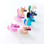 Metallic Rainbow Unicorn Makeup Dusting Brush 1pc