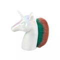 Metallic Rainbow Unicorn Makeup Dusting Brush 1pc - White