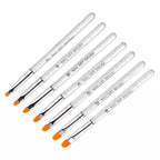 Nail Art Design Brush Set - Clear