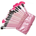Pro MUA Mega Makeup Brush Kit 24pc - Pink