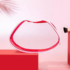 Red Kissy Lips Makeup Bag