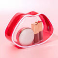Red Kissy Lips Makeup Bag