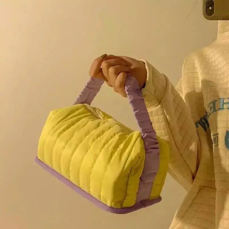 Scrunchie Style Makeup Bag