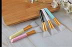 Silicone Face Mask Application Brush 1pc - White