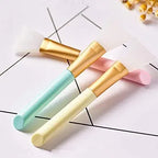 Silicone Face Mask Application Brush 1pc - Yellow