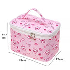 Snack Time Cutie Kawaii Cosmetic Makeup Bag