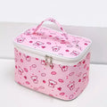 Snack Time Cutie Kawaii Cosmetic Makeup Bag - Pink